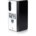 NBA Brooklyn Nets Standard - White Galaxy Z Fold5 5G Skin
